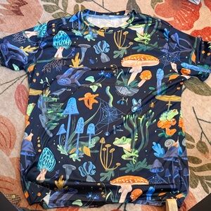 Men’s tshirt with Colorful trippy Print